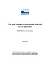 Vista preliminar de documento ¿Por qué razones un proceso queda desierto? - Año 2011
