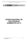 Vista preliminar de documento Código Nacional de Electricidad (Suministro 2011)