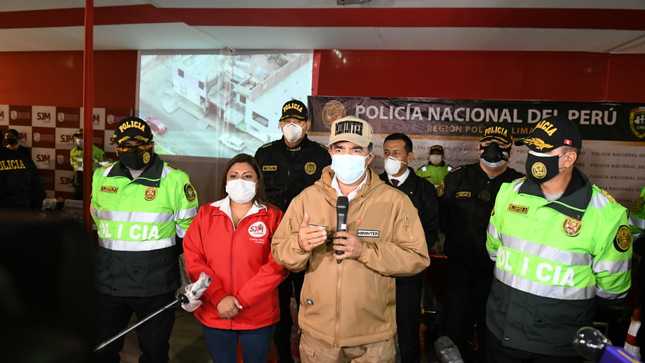 Titular del Interior presentó resultados de nueva operación contra la delincuencia y destacó el uso de drones en la labor policial.