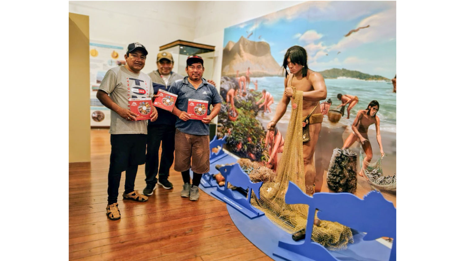 Caral en el Callao: más de 1500 personas visitaron nuestra exposición en su primer mes