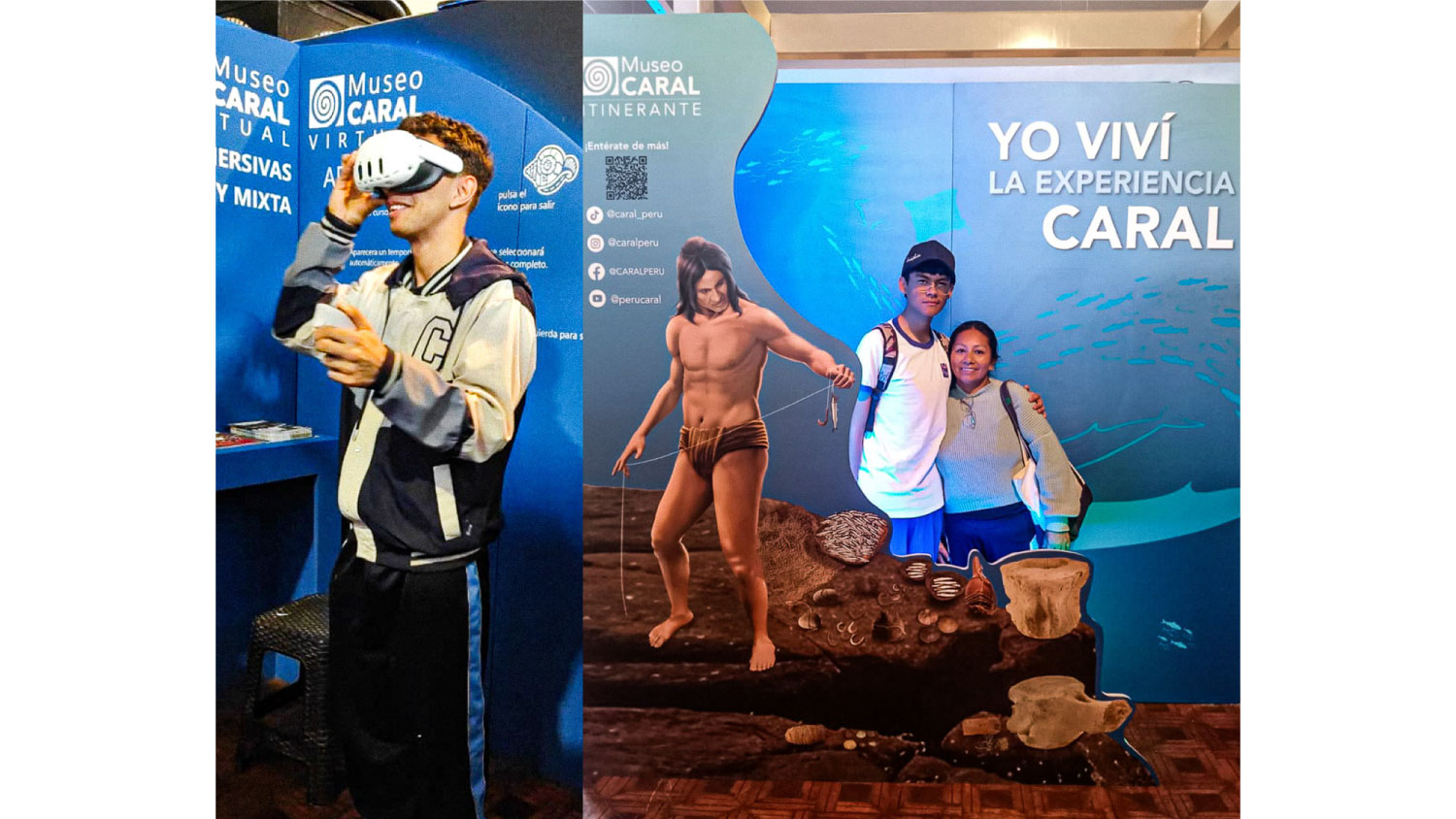 Caral en el Callao: más de 1500 personas visitaron nuestra exposición en su primer mes