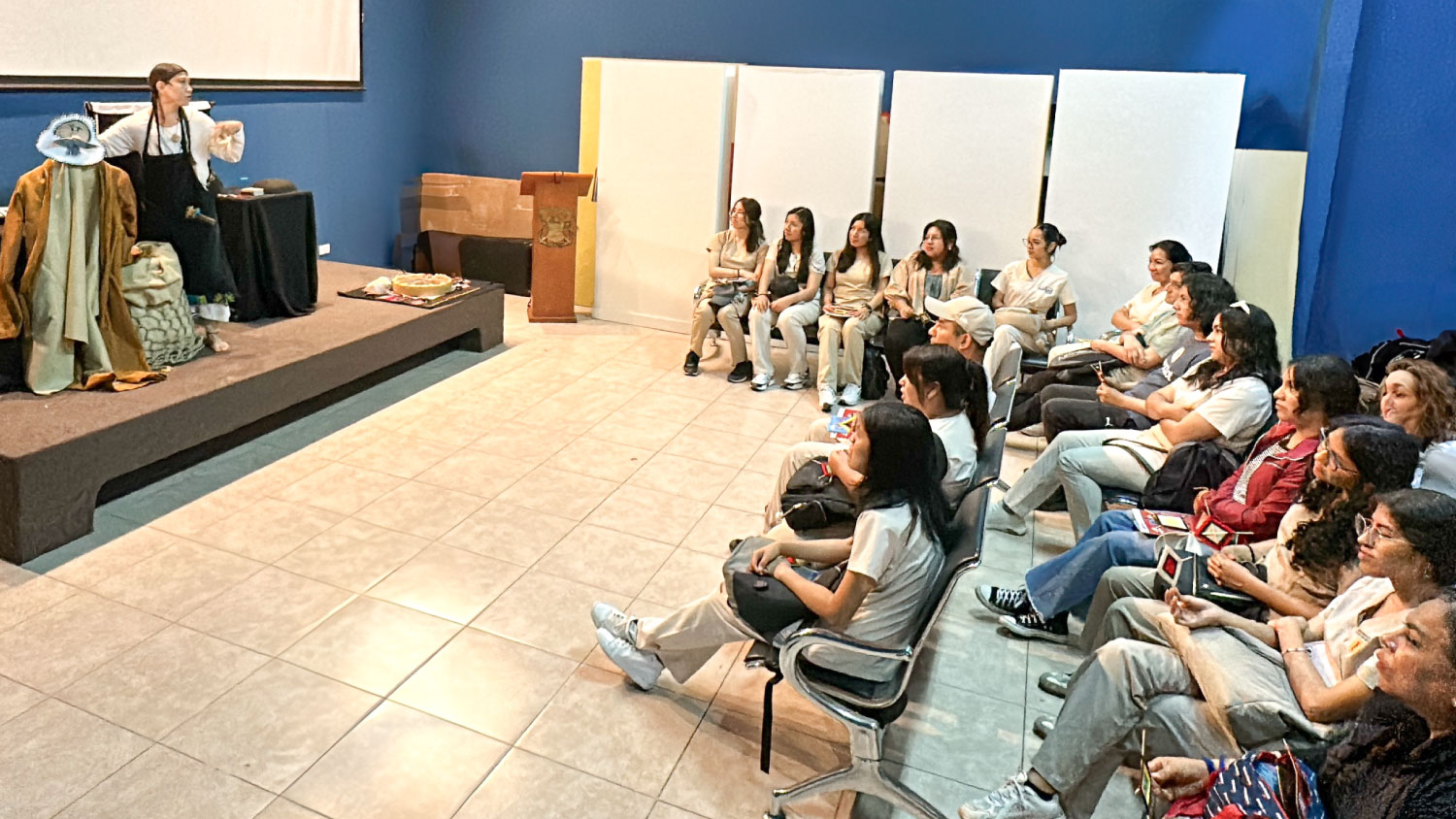 Caral en el Callao: más de 1500 personas visitaron nuestra exposición en su primer mes