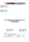 Vista preliminar de documento PLAN OPERATIVO INSTITUCIONAL ANUAL 2025 ACTUALIZADO VERSIÓN 2 DEL OSINFOR