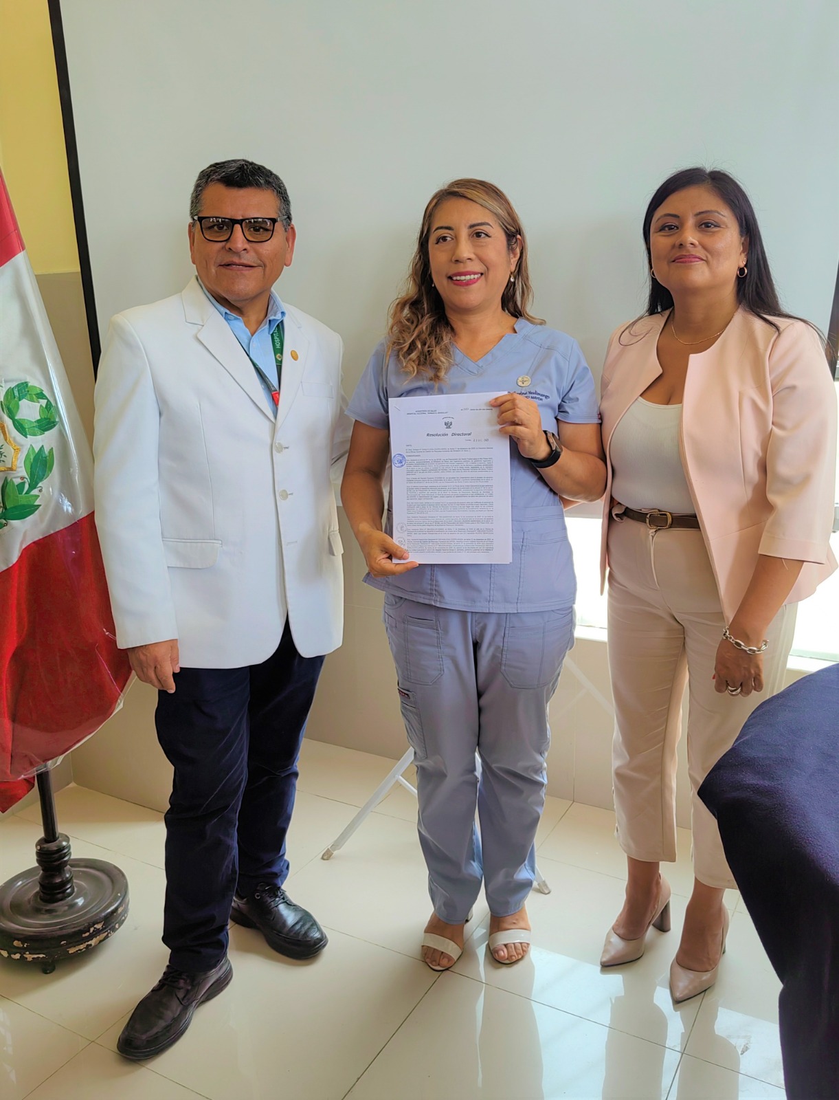 En ceremonia protocolar se entregó resoluciones del proceso de ascenso al personal 