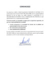 Vista preliminar de documento Comunicado Final