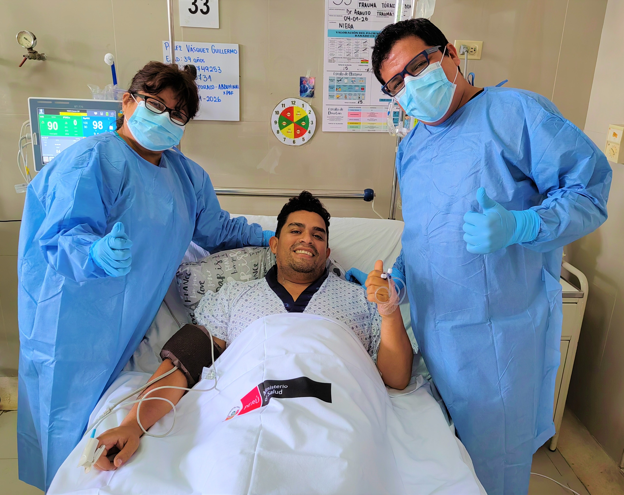 Oportuna intervención salva la vida de músico herido de bala en Carabayllo