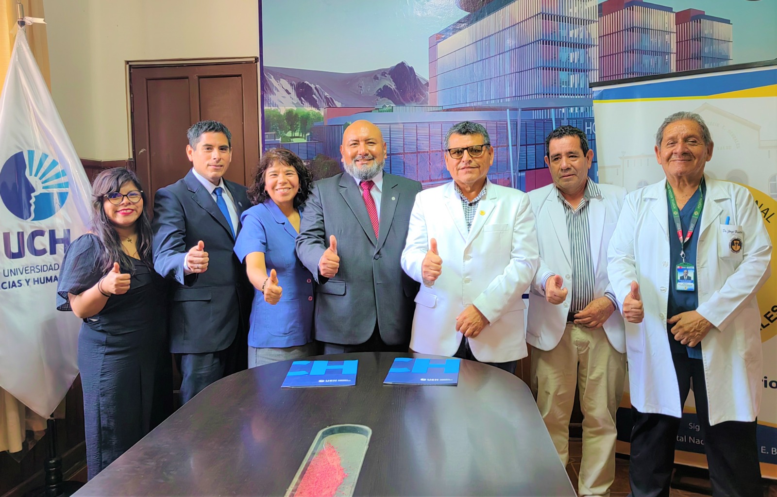 Firma Convenio Espercífico de Cooperación Docente-Asistencial con la Universidad de Ciencias y Humanidades 