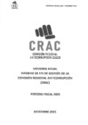 Vista preliminar de documento MEMORIA ANUAL - CRAC 2025