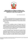 Vista preliminar de documento Resolución de la Gerencia General de la Sunarp n.º 00007-2026-SUNARP/GG