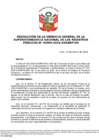 Vista preliminar de documento Resolución de la Gerencia General de la Sunarp n.° 00009-2026-SUNARP/GG