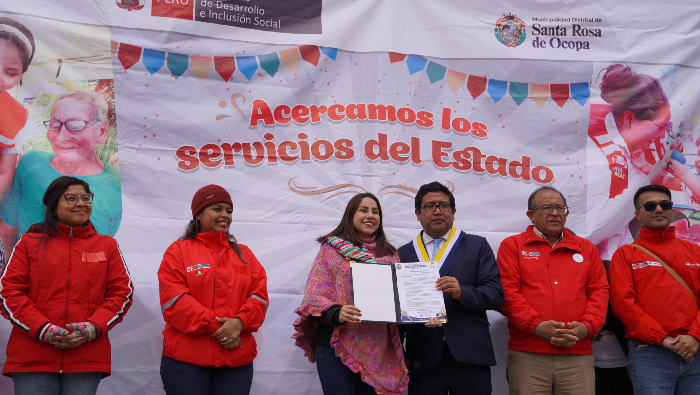 Midis desarrolla intervención multisectorial en favor de población más vulnerable en la región Junín