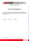 Vista preliminar de documento Aviso sinceramiento liquidacion final obras - IV trimestre 2025