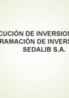 Vista preliminar de documento Presentacion SEDALIB S.A._Parte I