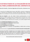 Vista preliminar de documento Comunicado: Remisión de Resultados de la Evaluación de Desempeño - Renovación Docente 2026
