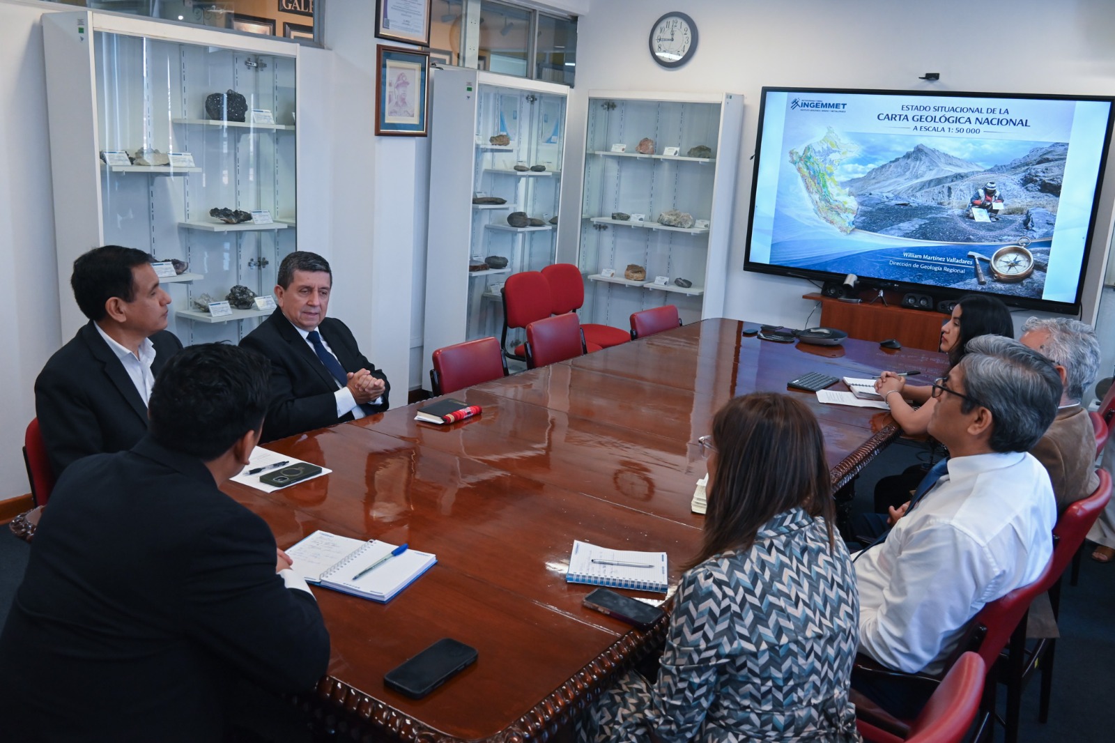 Presidente encargado del Ingemmet, Paolo Andrés