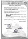 Vista preliminar de documento Comunicado N° 001-2026-MPA/COMITÉ-CAS