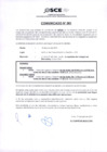 Vista preliminar de documento COMUNICADO N° 001_0