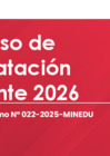 Vista preliminar de documento Proceso de contratación docente 2025 - Manual