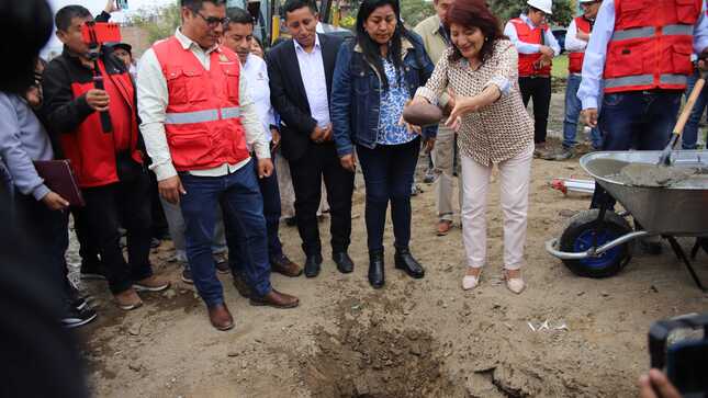 Gobierno Regional de Lima, inaugura obra de agua y alcantarillado en el C. P. la Rinconada del Valle - Nuevo Imperial – Cañete.