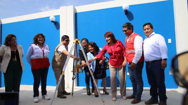 Gobierno Regional de Lima inaugura obra de la institución educativa N° 20167 en Pueblo Nuevo de Conta.