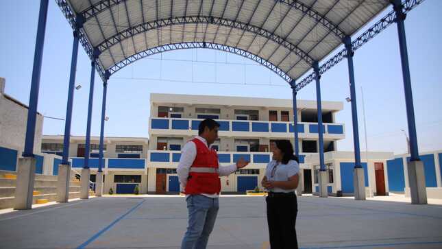 Gobierno Regional de Lima inaugura obra de la institución educativa N° 20167 en Pueblo Nuevo de Conta.