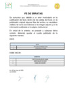 Vista preliminar de documento FE DE ERRATAS