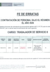 Vista preliminar de documento 10.Fe de Erratas_Cargo Personal de Servicio_02-02-2026