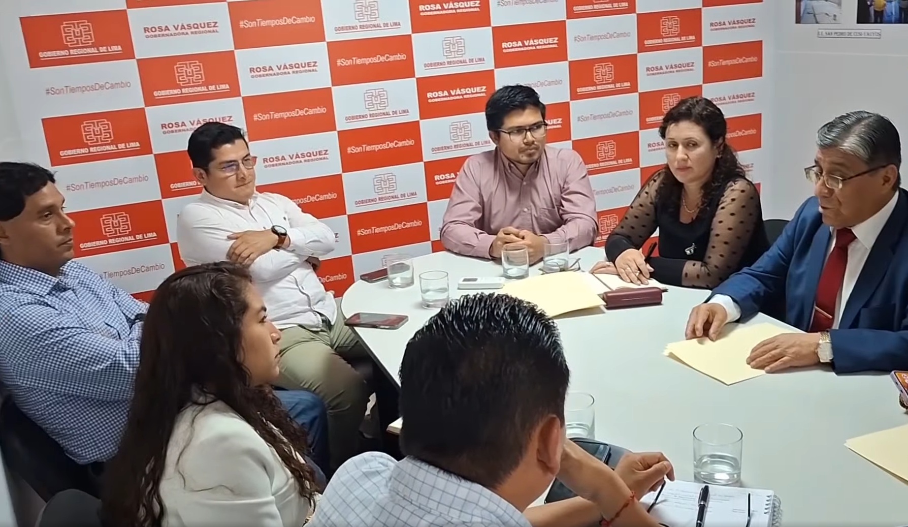 Equipo de trabajo de la UELS se reunió con los directivos de la universidad de Cañete para el incremento de facultades.