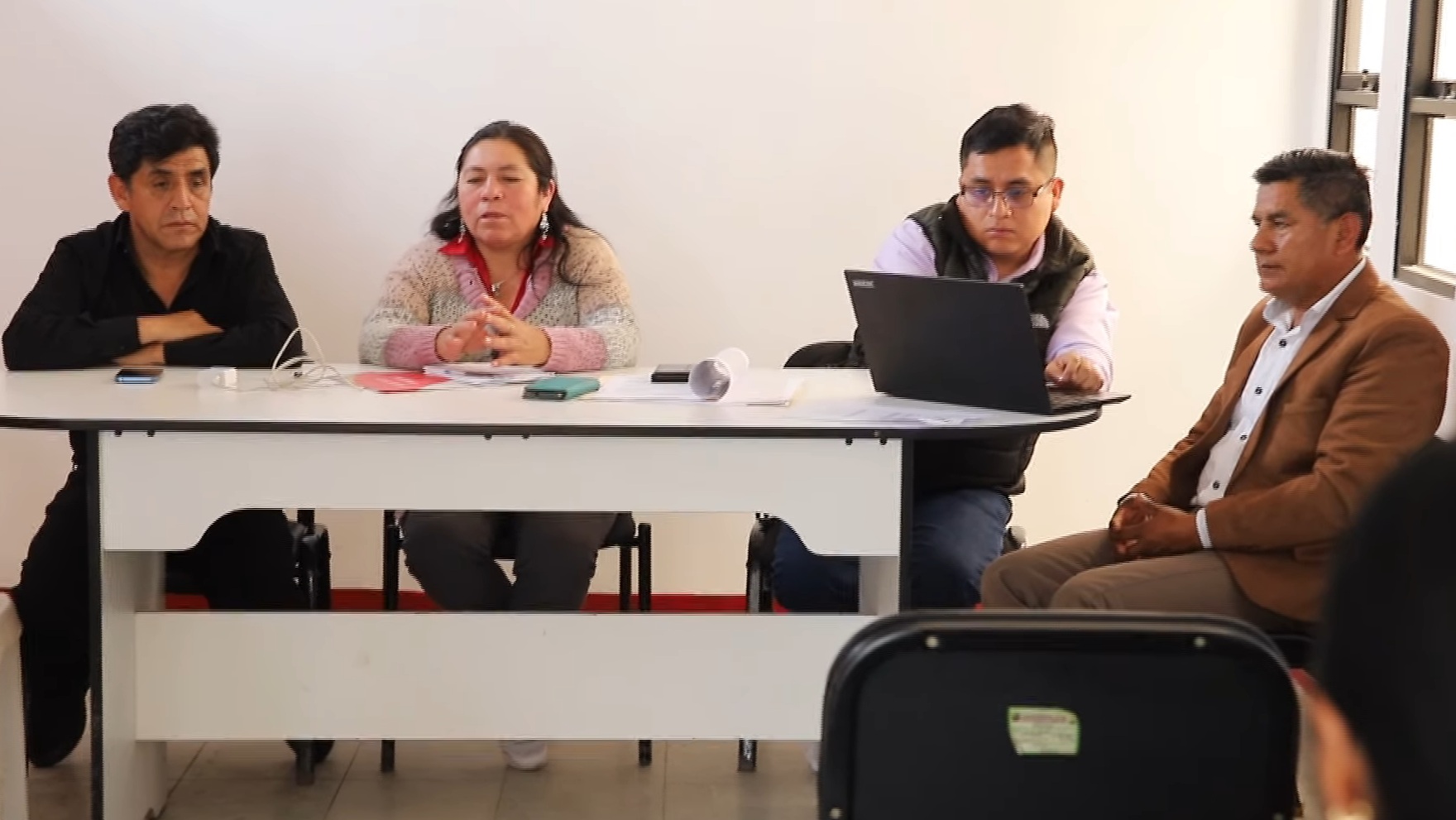 Autoridades de la provincia de Yauyos sostuvieron importante reunión en las instalaciones de la UELS.