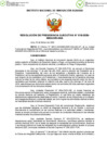 Vista preliminar de documento Resolución de Presidencia Ejecutiva Nº 00018-2026-MIDAGRI-INIA