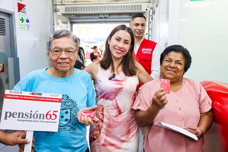 Midis informó que más de 7000 adultos mayores se suman a Pensión 65 cada dos meses