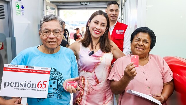 Midis informó que más de 7000 adultos mayores se suman a Pensión 65 cada dos meses