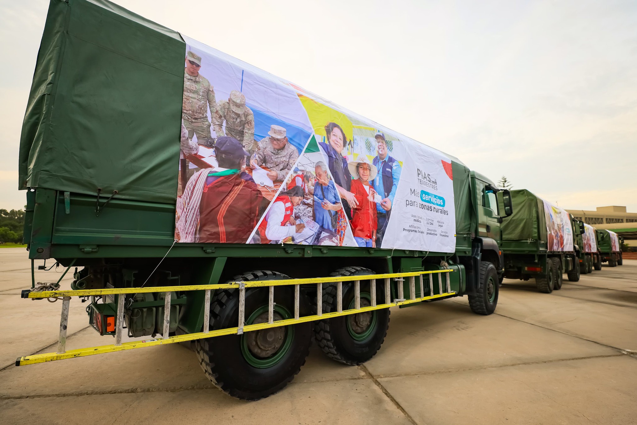 Camiones de PIAS terrestre