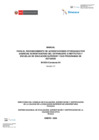 Vista preliminar de documento Manual para el reconocimiento de acreditaciones otorgadas por agencias acreditadores del extranjero DEA CONEACES
