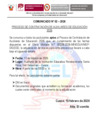 Vista preliminar de documento CONV 01 - 2026 - COMUNICADO 02 - PROCESO DE CONTRATACIÓN DE AUXILIARES DE EDUCACIÓN 2026