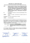 Vista preliminar de documento CIRCULAR Nº 001 -2026-OXI-GRA/Ley 29230 - PROCESO DE SELECCIÓN N° 009-2024-OXI-GRA / LEY 29230 – TERCERA CONVOCATORIA - Absolución de Consultas y Observaciones