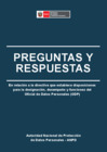 Vista preliminar de documento Preguntas y Respuestas en relación a la directiva que establece disposiciones para la designación, desempeño y funciones del ODP