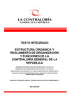 Vista preliminar de documento Texto Integrado de la Estructura Orgánica y Reglamento de Organización y Funciones de la CGR - Mayo 2023