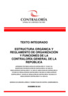 Vista preliminar de documento Texto Integrado de la Estructura Orgánica y Reglamento de Organización y Funciones de la CGR - Diciembre 2023