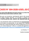 Vista preliminar de documento COMUNICADO 04-Resultado preliminar PN-ok