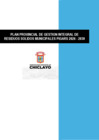 Vista preliminar de documento Plan Provincial de Gestión Integral de Residuos Sólidos(PIGARS) 2026 - 2030