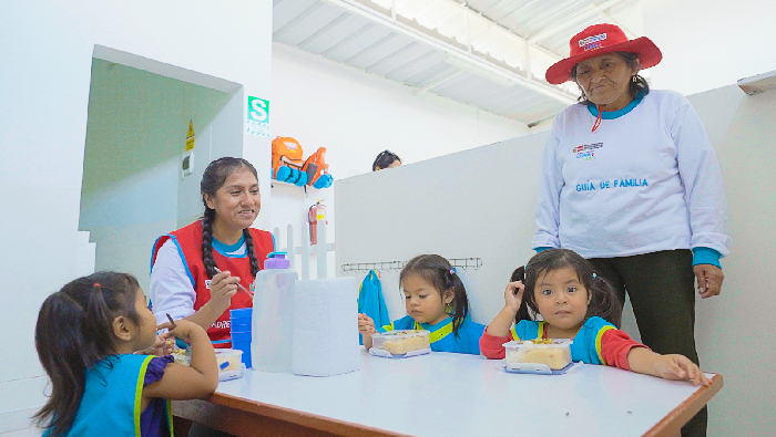 Midis: guías de familia de Cuna Más en Sechura son aliadas estratégicas en la prevención de la anemia