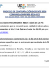 Vista preliminar de documento COMUNICADO 006 - 2026 - Resultados Ptrliminares de la PUN