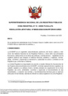 Vista preliminar de documento Resolución de la Unidad Registral N.° 00020-2026-SUNARP/ZRVI/UREG