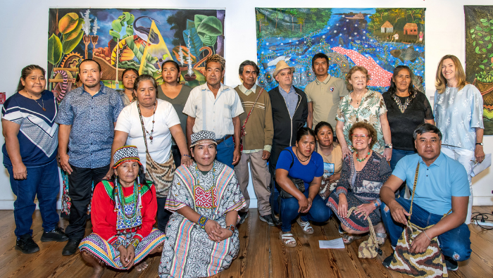 Arte peruano destacó en la inauguración de la Primera Bienal de Arte Indígena de Buenos Aires