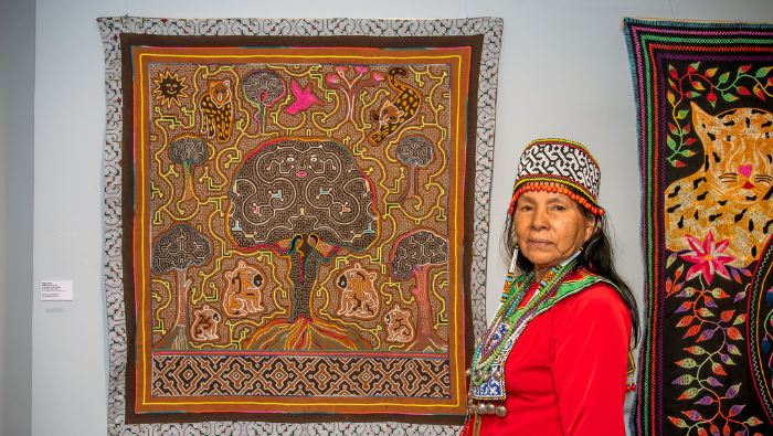 Arte peruano destacó en la inauguración de la Primera Bienal de Arte Indígena de Buenos Aires