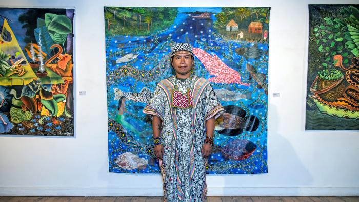 Arte peruano destacó en la inauguración de la Primera Bienal de Arte Indígena de Buenos Aires