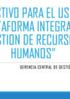 Vista preliminar de documento INSTRUCTIVO PARA EL USO DE LA PLATAFORMA INTEGRAL DE RECURSOS HUMANOS 15.02.26