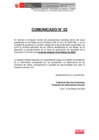 Vista preliminar de documento COMUNICADO N° 03