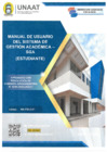 Vista preliminar de documento Manual de Usuario SGA Estudiante